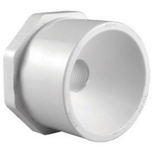 PVC 02107 1050 1.05 x 0.5 in. Reducing Bushing, Charlotte Pipe And Foundry, Mfr#: 46362